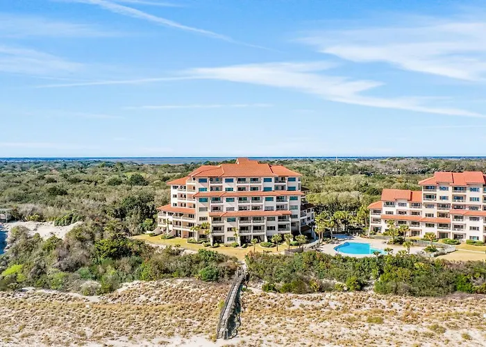 Dual Suites & Ocean Views At Sandcastles Villas Pool, 2 Balconies & Golf Fernandina Beach